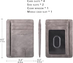 TOURSUIT Travel Minimalist Slim Front Pocket Wallet - Image 4