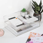 4 Pack Acrylic Paper Tray Organizer - Image 7