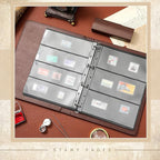 Lewtemi Stamp Collecting Albums Set Stamp Collection Book Include 20 Pages - Image 6
