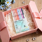 Piochoo Gel Pens, Quick Dry Black Gel Ink Pens Fine TIp, No Smudge, Smooth - Image 7