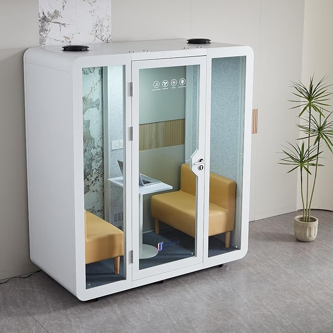 GEARONIC Mobile Office Pod Booth, Standard Sound Proof Office Pod - Image 5