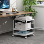 Fannova 20 Inches Deep Large Printer Stand, 2 Tier Under Desk Printer Table - Image 2
