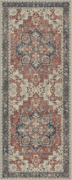 GENIMO 2x10 Runner Rugs for Hallway, Machine Washable Non Slip Vintage Rugs - Image 7