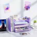 gianotter desk organizers and accessories with file holder on a desk or shelf