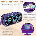 Cute Pencil Case for Girls, Large Girls Pencil Pouch for School Supplies - Image 3