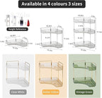YCIA&DONE Corner Bathroom Counter Organizer, Makeup Organizer - Image 5