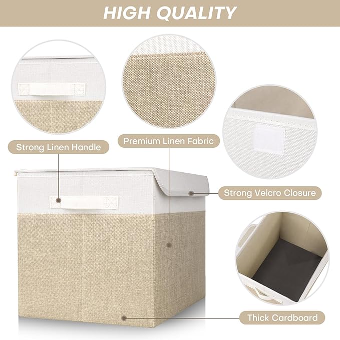 Bagnizer Large 17" 42 Quarts Collapsible Stackable Storage Bins - Image 5