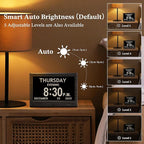 7'' Dementia Clock For Seniors, Large Display Digital Clock - Image 4