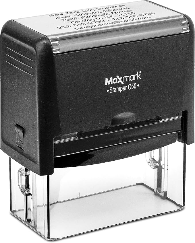 Custom Self Inking Rubber Stamp - Image 7