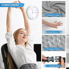 Lofty Aim Memory Foam Lumbar Support Cushion Relieves Lower Back Pain - Image 5