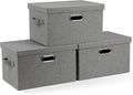 Graciadeco Medium 15" 21 Quart Collapsible Stackable Storage Bins by GraciadecoStorage