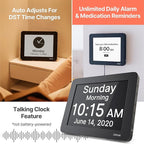 American Lifetime New 2026 Dementia Clock Large Digital Clock - Image 3