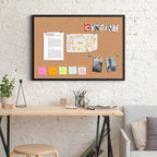 Board2by 2-Pack Cork Board Bulletin Board 24 x 36, Office Board - Image 2