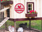 Hen House Coop Sign, Custom Chicken Coop Signs, Custom Chicken Farm Metal Sign - Image 3