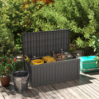 PATIOEASY Outdoor Storage Box 150GAL Waterproof Resin Deck Box, UV-Resistant - Image 6
