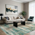 GENIMO 8x10 Area Rugs, Modern Living Room Rugs, Large Machine Washable Rug - Image 9