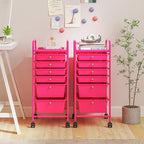 RELAX4LIFE 6-Drawer Rolling Storage Cart - Image 2