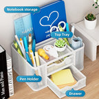 Marbrasse Mesh Desk Organizer, Pen Organizer - Image 2