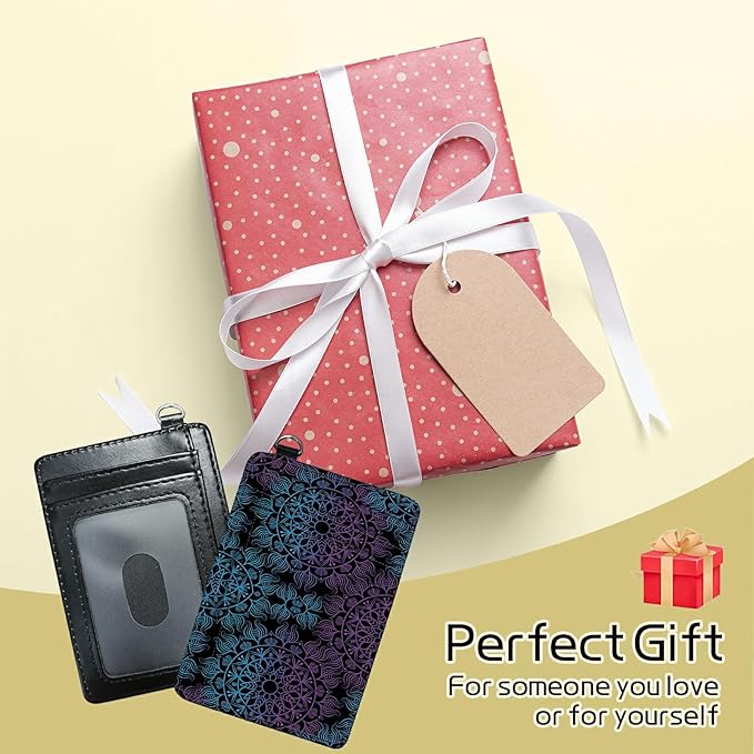 BWEGRHE Small Travel Wallets, RFID Blocking PU Leather Credit Card Holder - Image 7