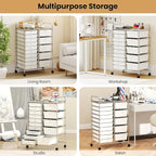 Giantex 15 Drawer Rolling Cart - Image 8