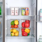 Vtopmart 6 Pack Clear Stackable Storage Bins - Image 6