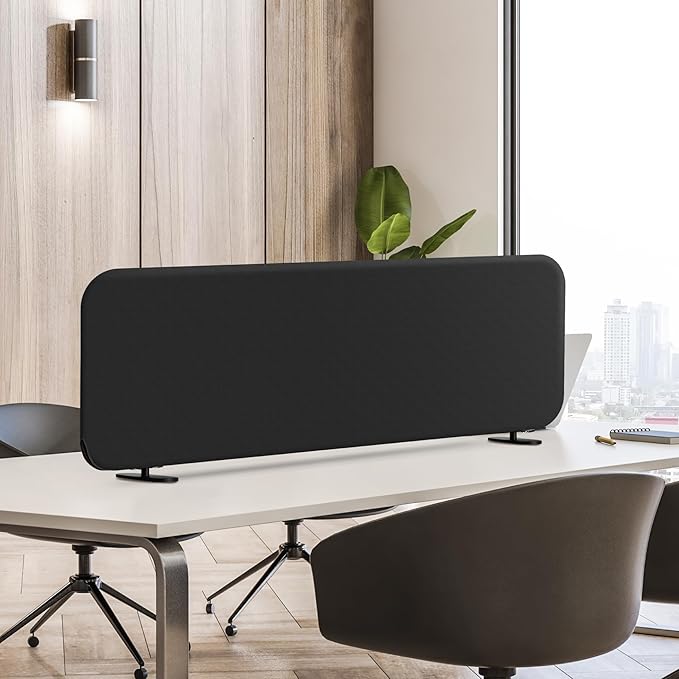 DECOLAB Desk Divider, Movable Desk Panel Privacy Partition - Image 2