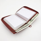 ag wallets Mens Zip Around Leather Wallet - Image 7