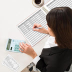 HAUTOCO Hardcover Accounting Ledger Book - Image 6