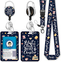 Giancomics Book Lover Lanyards for Id Badges, Readers ID Badge Holder by Giancomics