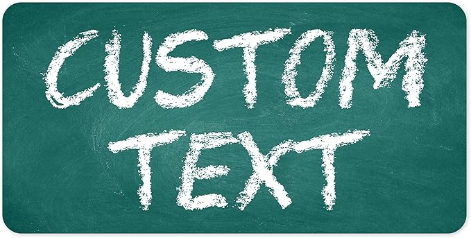 Custom Sign, Custom Street Sign, 11 Font Colors, 13 Font Styles, 4 Hole Options by MySignCenter