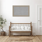 Amanti Art Silver Framed Magnetic Board 31x47 Large Vision Board - Image 5