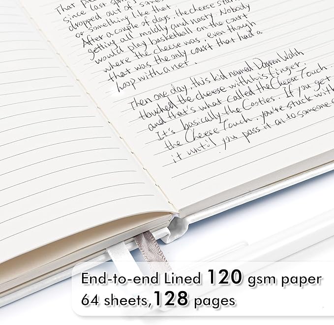 feela College Ruled Notebooks, 24 Pack Business Notebook Hardcover Lined - Image 3