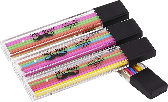 Mr. Pen- 2mm Lead Refills, 48 Pack, Colored Mechanical Pencils, 2.0 mm Lead - Image 5