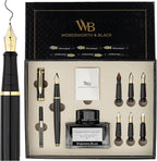 Wordsworth & Black Calligraphy Pen Gift Set, Includes Bottle, 6 Cartridges by WordsworthBlack