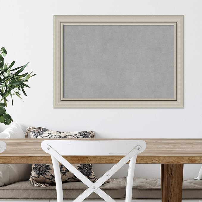 Amanti Art Silver Framed Magnetic Board 20x28 Medium Vision Board - Image 5