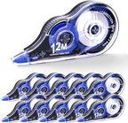 Correction Tape, 10 Pack Correction Tape Easy To Use Applicator by Sifniea
