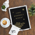 Felt Letter Board with Rustic Vintage Frame and Stand 12x16 inch, Numbers and - Image 4