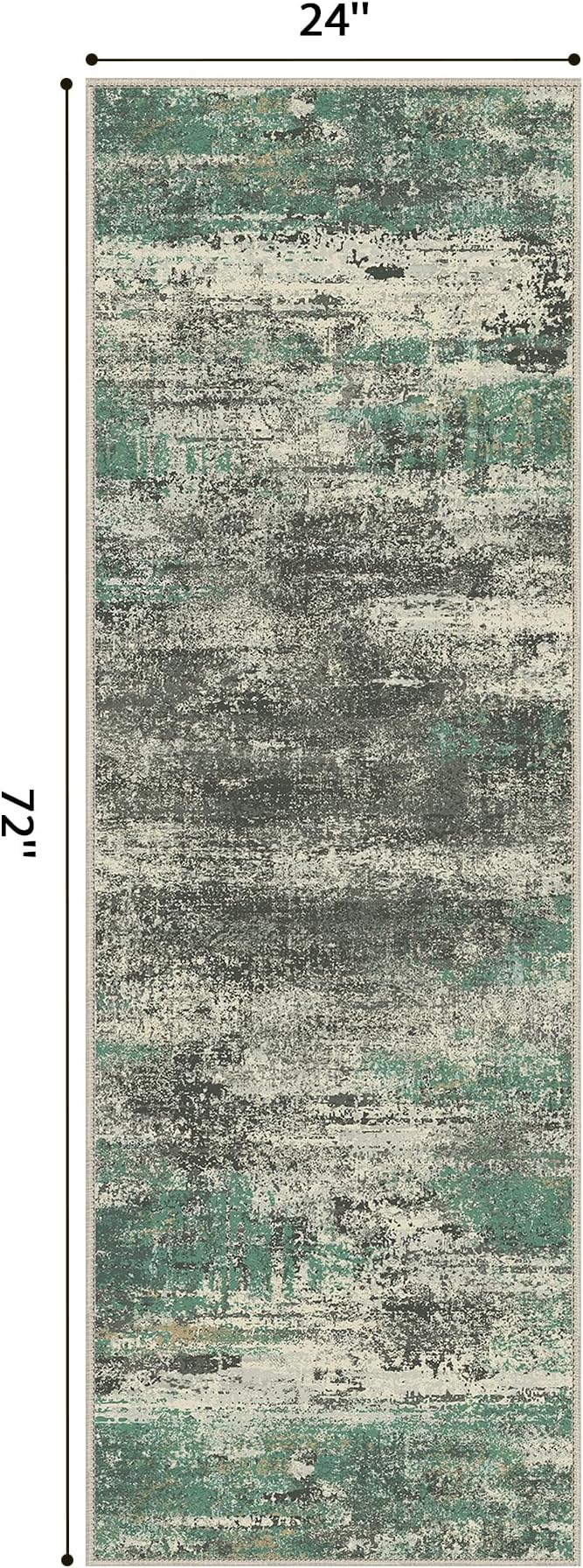 GENIMO Runners for Hallways, 2x6 Washable Runner Rug Non-Slip, Long Runner Rugs - Image 2