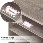 HOOBRO Countertop Mail Sorter Organizer, Wooden Literature Organizer, Student - Image 8