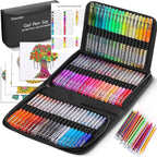 Soucolor Glitter Gel Pens for Adult Coloring Books, Christmas|Birthday Gifts by Soucolor