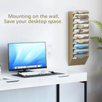 EasyPAG 10 Pocket Mesh Wall File Organizer, Hanging Paper Folder Holder - Image 2