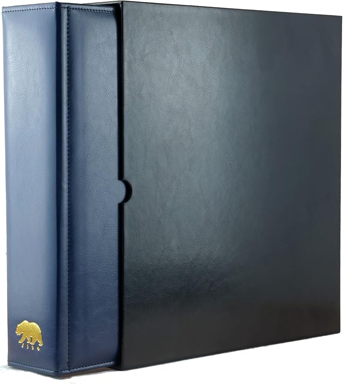 Ursae Minoris Estate Library Deluxe 4 Q-Ring Large Format Binder - Image 3