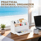 SeekElegant Wood Mail Organizer - Image 4