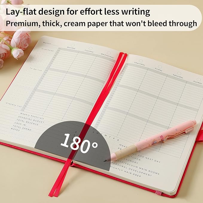 Crein Lynh 2025-2027 Premium Planner, Weekly & Monthly Calendar Planner - Image 3