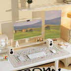 iCasso Desk Mat for Keyboard and Mouse, Large Mouse Pad, Desk Pad Mat, - Image 7