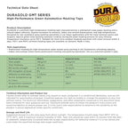 Dura-Gold Green Automotive Masking Tape 1/2 Inch, 4 Rolls - Image 6