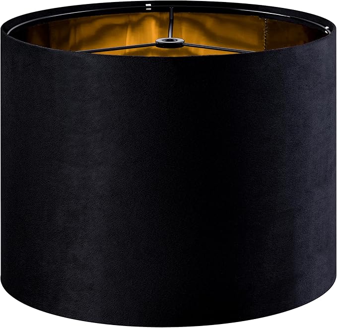 GO&SO Black Velvet Lamp Shades by GOSO