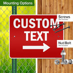 Custom Arrow, Custom Directional Sign, Right Arrow, 24x30 Inches, 3M EGP - Image 5