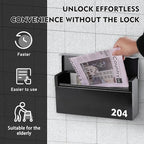 KYODOLED Wall-Mount Mailbox, Large Capacity Mail Box, Mailboxes - Image 6