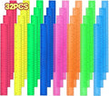 12 Inch Plastic Rulers, 32 Pack Assorted Colors Transparent Ruler Bulk by Unknown